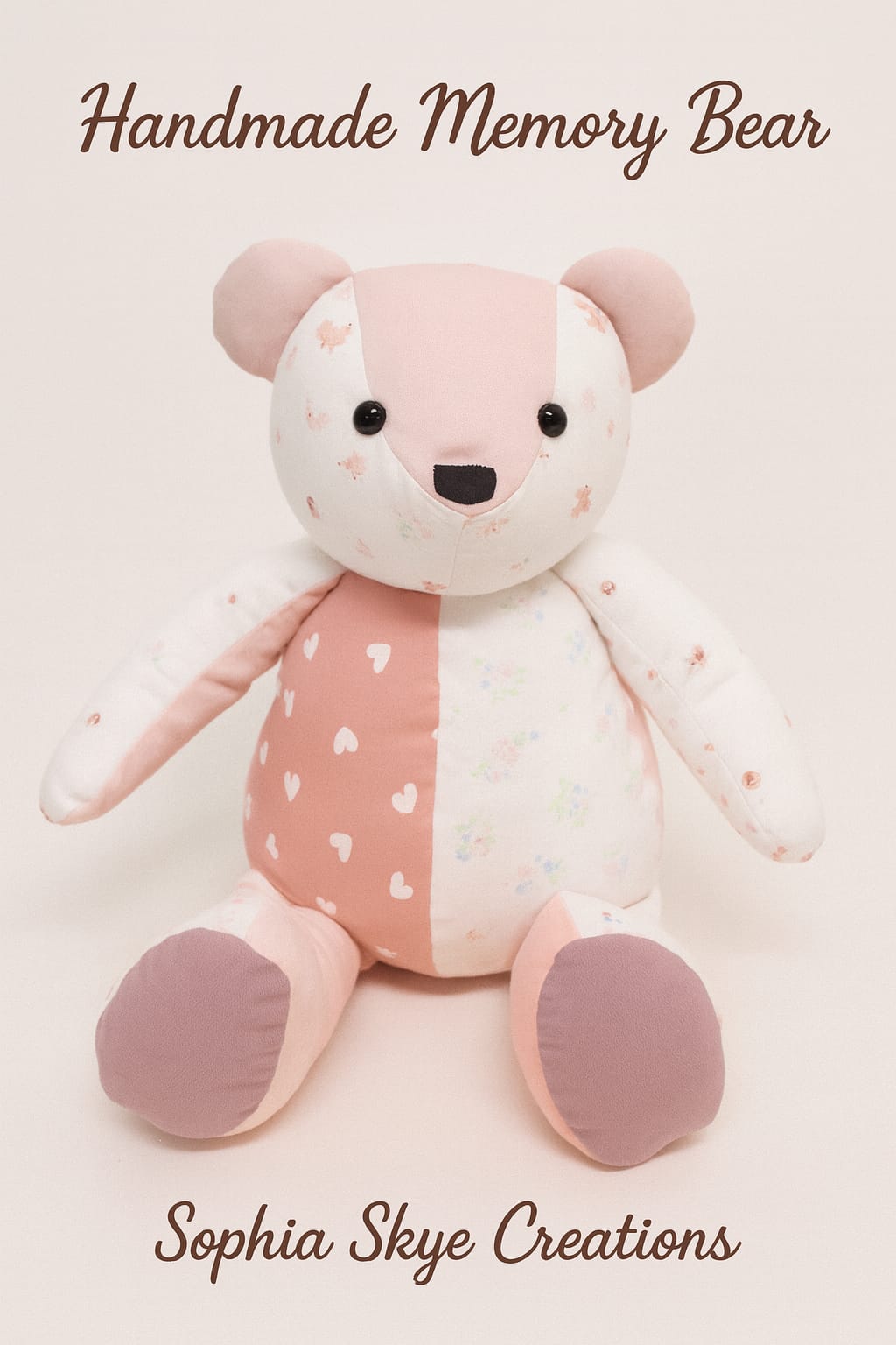 Large Handmade Memory Bear