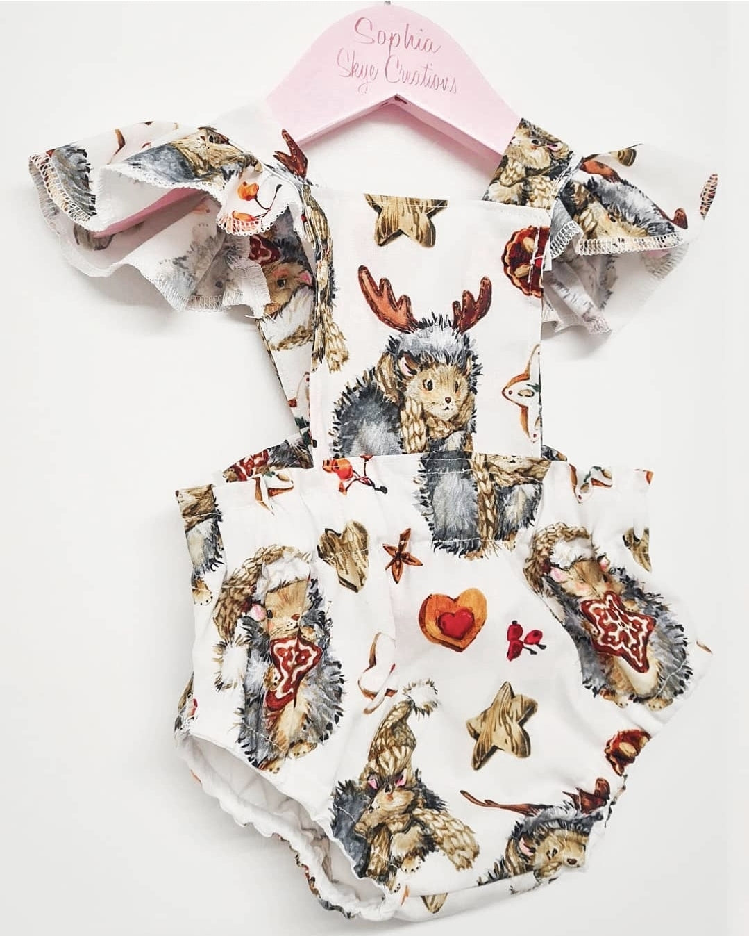 Woodland Christmas Romper