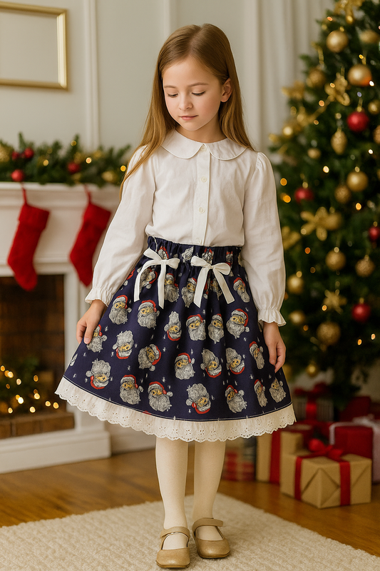 Festive Santa Skirt