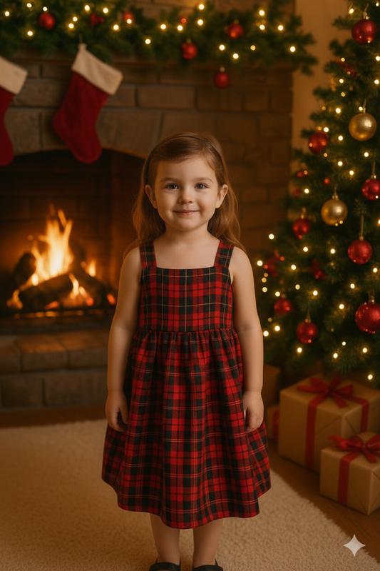 Classic Tartan Dress