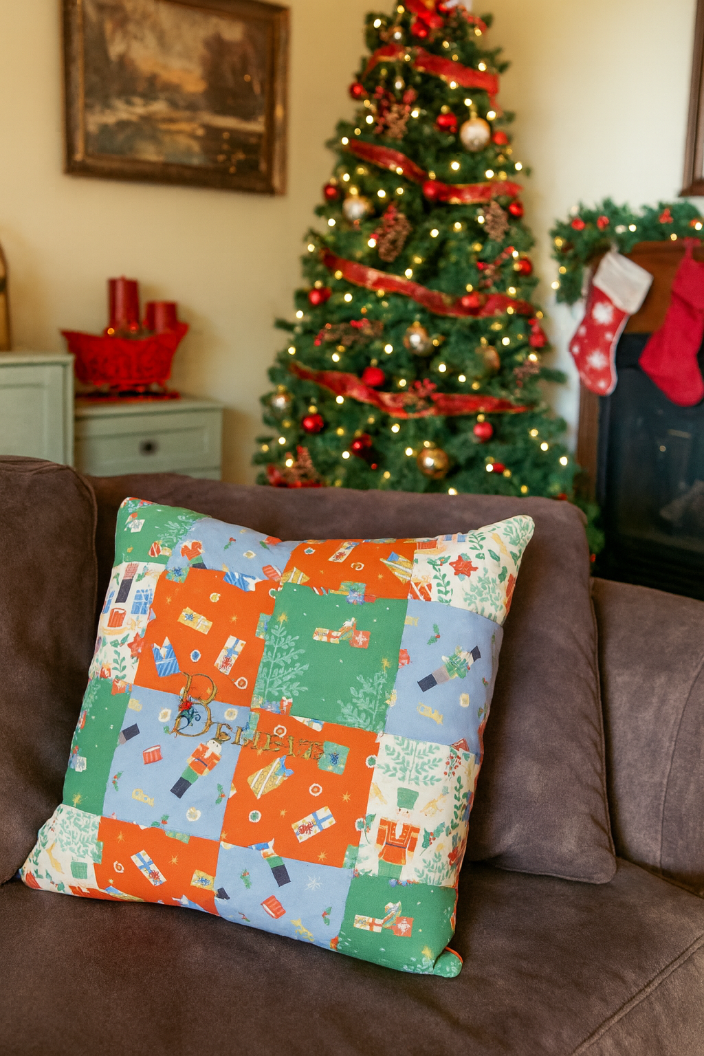 Customisable Patchwork Cushions